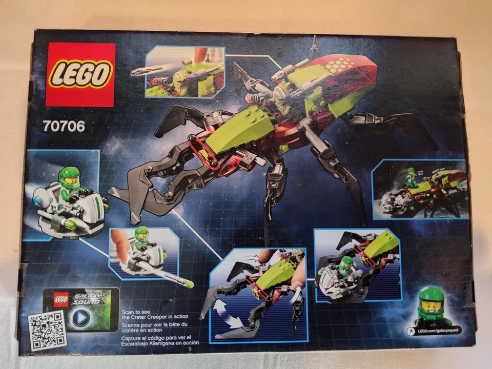 VINTAGE LEGO GALAXY SQUAD SET #70706 CRATER CREEPER , FACTORY SEALED! - Image 2 of 2