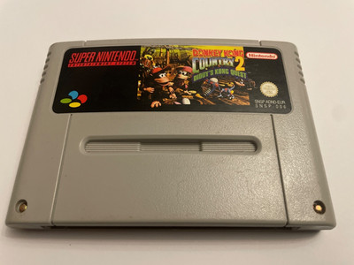 Donkey Kong Country 2: Diddy's Kong Quest PAL (SNES) Super Nintendo Cartridge