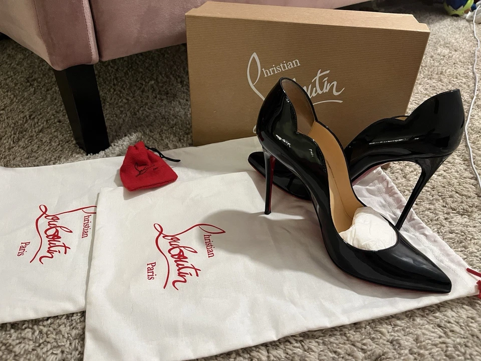 Christian Louboutin Hot Chick 尖头泵 - 黑色,美国 — 第 2/4 张图片