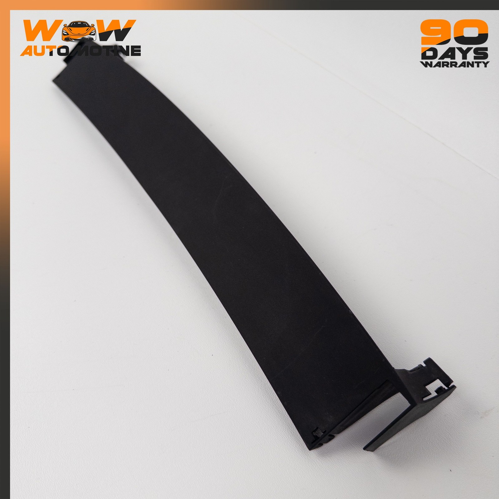 04-17 BENTLEY CONTINENTAL GT REAR SPOILER PANEL BOOT TRIM COVER BLACK OEM