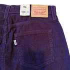NWT 28 6 Levi's Icon Skirt Purple Mid Rise A-line Corduroy Mini Skirt NEW — photo 9