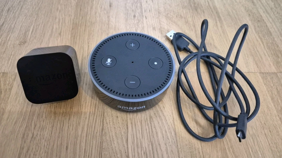 Amazon Echo Dot (2. Generation) Sprachgesteuerter Smart Assistant - Bild 2 von 2