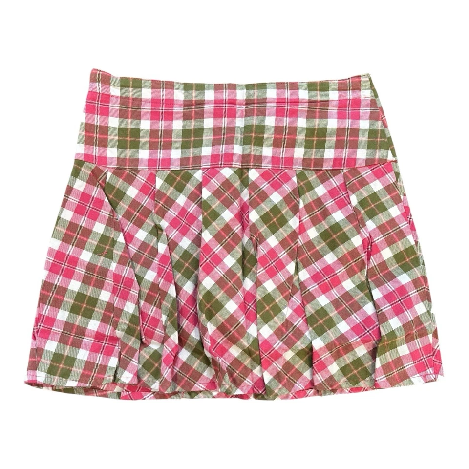 Gymboree Embroidered Mittens Outfit With Pleated Skirt With Shorts  Girls size 9 - Image 3 of 4