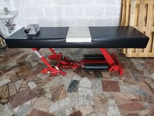 Vendo ponte solleva moto e scooter OMCN 196/B ad aria di colore rosso