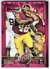 2015 Topps Pink Alfred Morris #388 Redskins /499