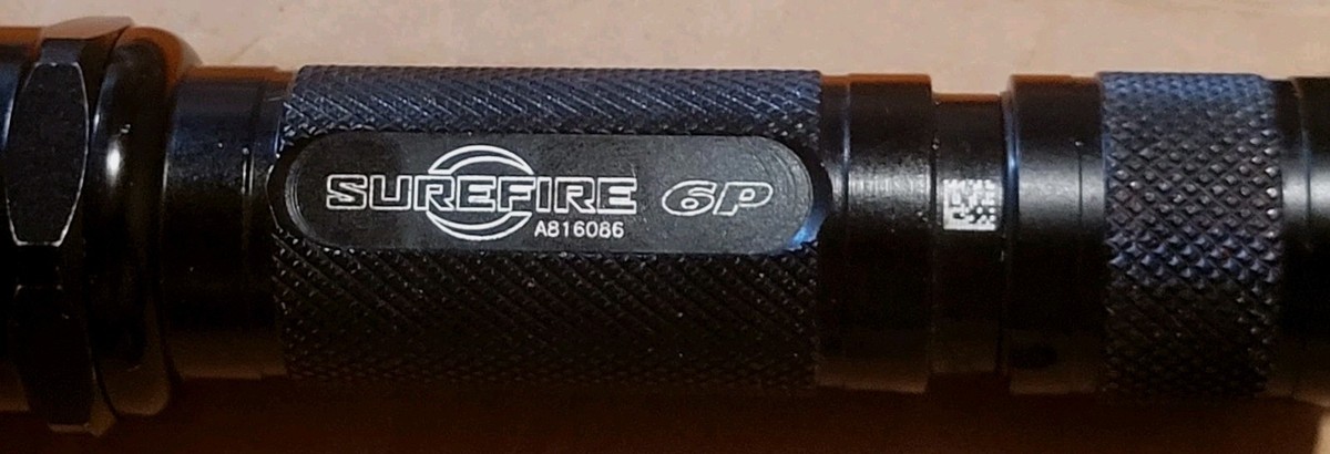 Surefire 6P Tactical CLASSIC Flashlight AUTHENTIC With MLOK Rifle