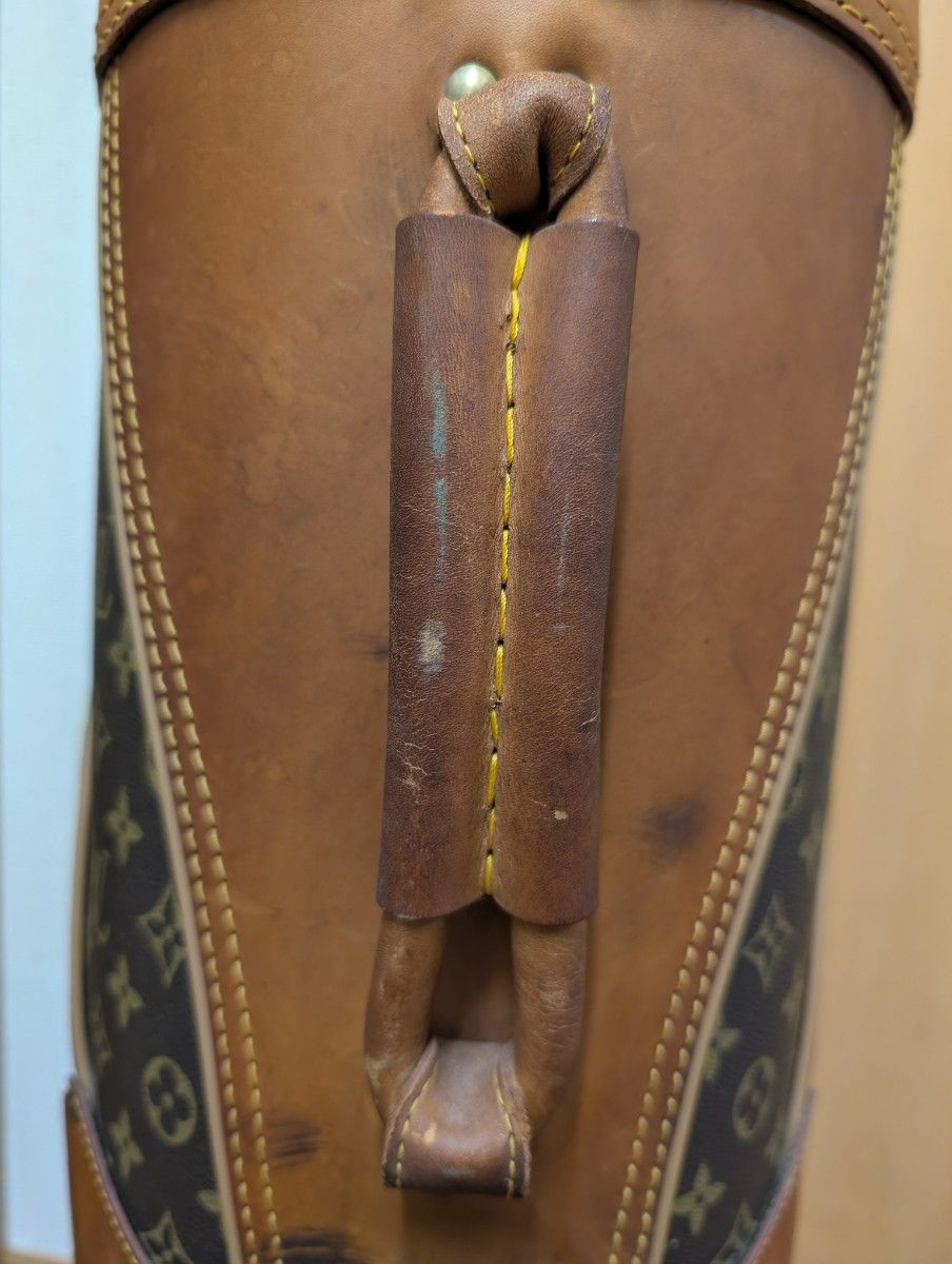 Louis Vuitton Club Bag Golf Caddy bag Canvas Monogram Leather