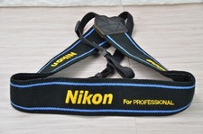Nikon Original Camera Strap "For PROFESSIONAL" Yellow Black Vintage for F3 F4 F5