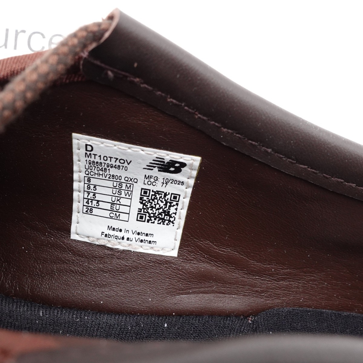 Size 8 Men's / 9.5 Women's New Balance MT10T Tokyo Design Studio