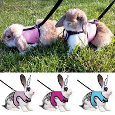 Polyester Guinea Pig Rabbit Leash Pet Harness Pet Traction Leash  Pets Supplies