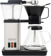Simplygoodcoffee the BREWER - Plastic-Free. Coffee Maker/Coffee Machine. 8 Cup A