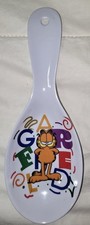 Garfield Plastic Spoon Rest Kitchen Counter Collectible Cartoon Decor