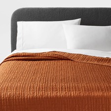 Full/Queen TENCEL Quilt Copper - Threshold: OEKO-TEX Certified Lightweight Woven
