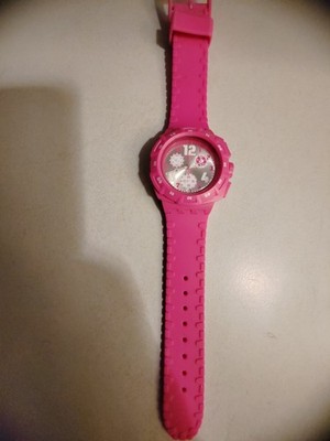 Swatch Uhr Chronograph Pink