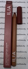 Ilia Lip Sketch Hydrating Lipstick Liner Crayon GENRE Mauve Brown 2.3g. BNIB