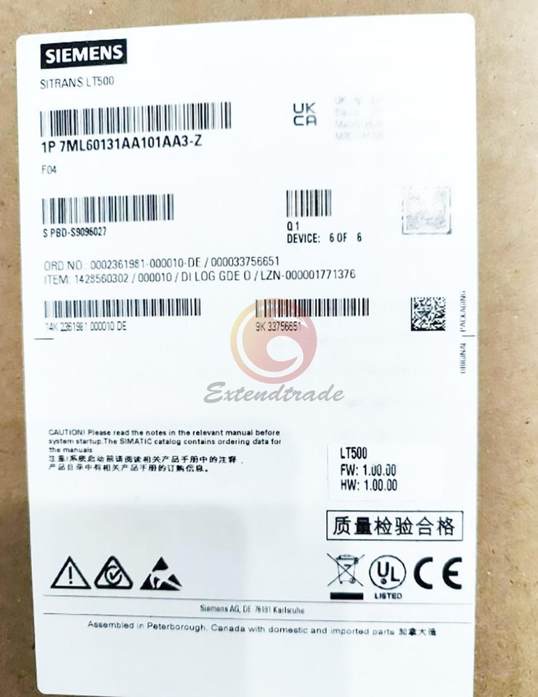 1PC NEW   7ML6013-1AB10-1AA3-Z F04 7ML60131AB101AA3-Z F04 *lg