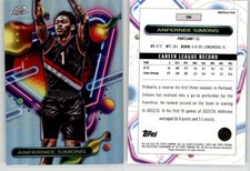 Anfernee Simons 2023-24 Topps Chrome Cosmic Refractor #104 Trail Blazers