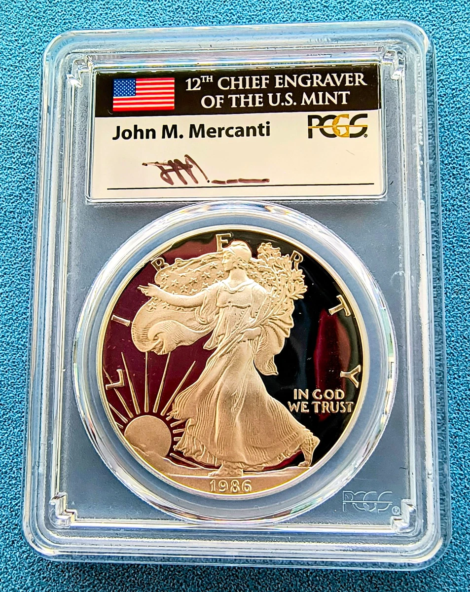 PCGS Certified PR 70 Graded 1986 Silver Bullion Coins for sale | eBay