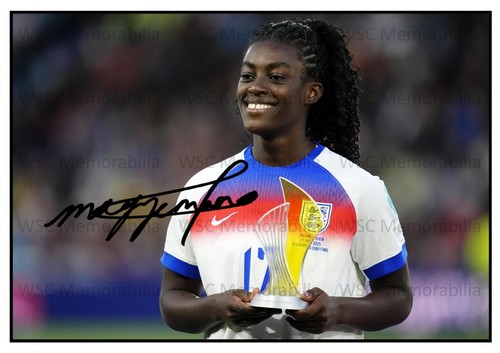 9846. Michelle Agyemang Signed Pictures (A4 Prints) England Arsenal Brighton etc