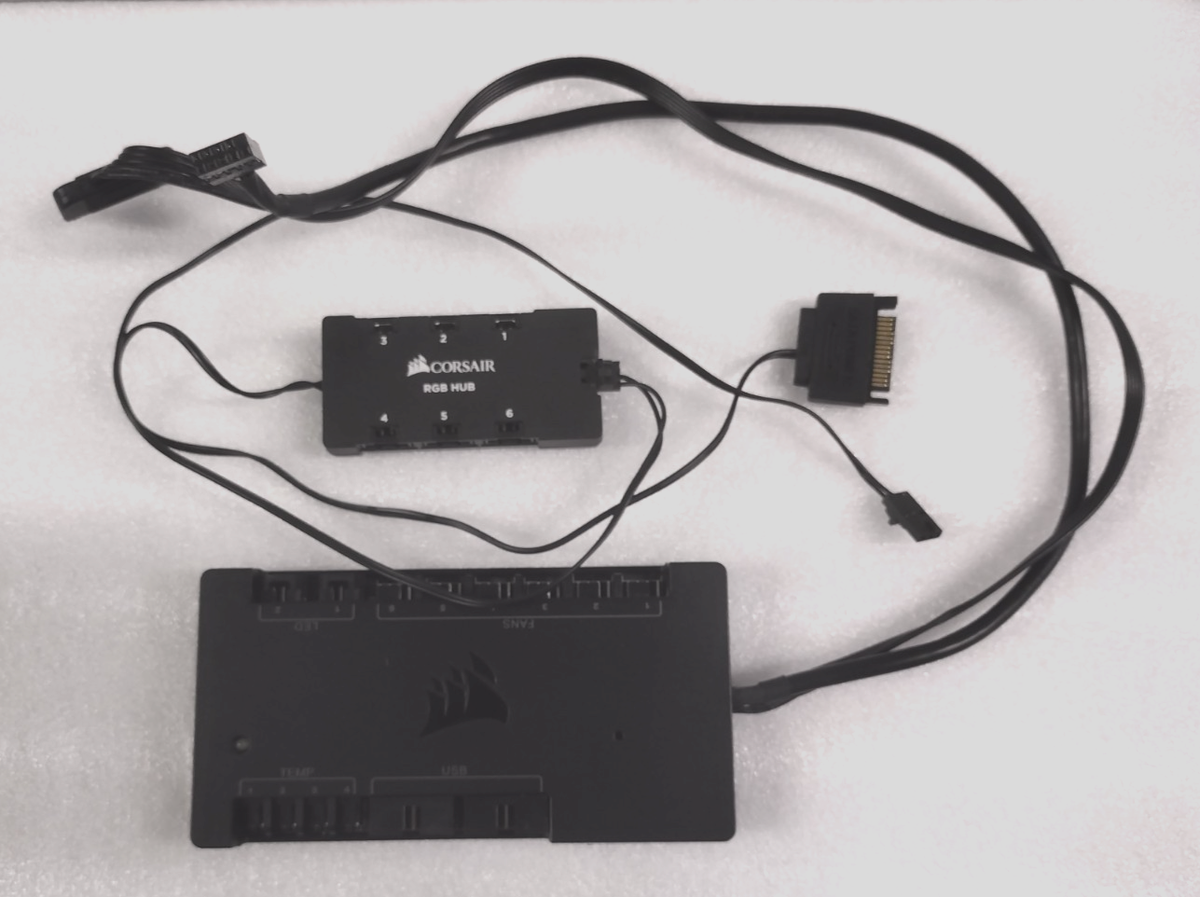 PCパーツ CORSAIR - Corsair COMMANDER PRO iCUE Commander PRO Smart RGB Lighting and Fan Speed Controller