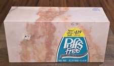 De colección Puffs Free Sin Tintas Perfume 1988 Caja 2 Capas Tejido Rosa Mármol Nuevo