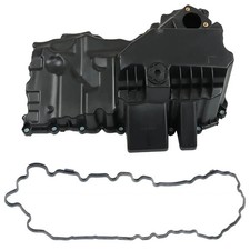 Engine Oil Pan Sump With Drain Plug And Gasket For BMW 2.0L