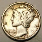 1927 P Mercury Dime VF-EF  "Actual Coin Pictured Not Cleaned Polished or Dipped"