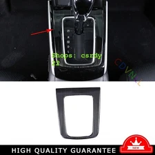 Central Console Gear Shift Panel Trim For Nissan Sentra 2016-2019 Black Titanium