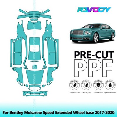 Protection Film PPF For Bentley Mulsanne Speed Extended Wheel base 2017-2020