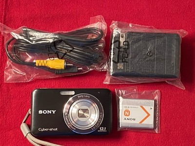 Sony Cyber-shot DSC-W310 12.1MP Digital Camera - Black for sale