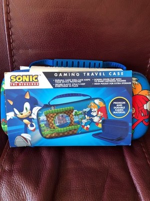 Sonic The Hedgehog Gaming Travel Case Green Hill Zone Sonic Tails Knuckles New
