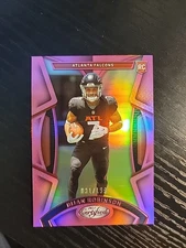 2023 Panini Certified Rookies Bijan Robinson #111 Mirror Pink /199 (RC) ROOKIE!