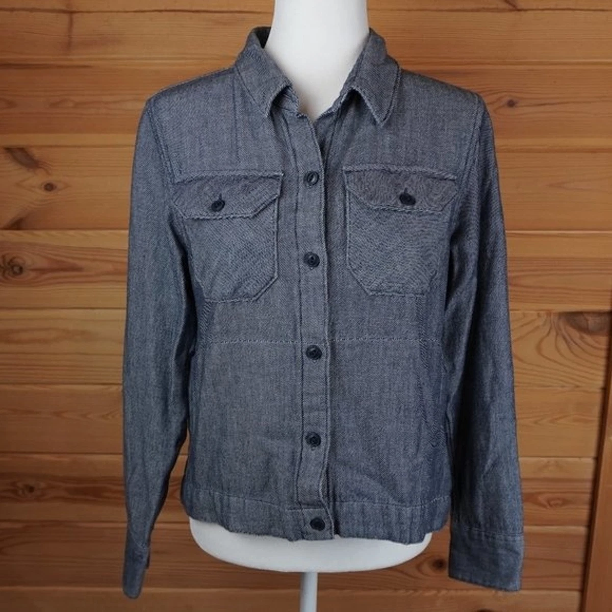 Patagonia button sales up jacket