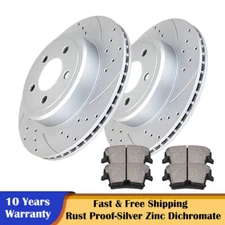 320mm Rear Brakes and Rotors Brake Pads for Dodge Charger Magnum Chrysler 300