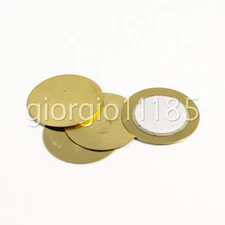 US Stock 50x 27mm Thickness 0.33mm Piezo Disc for Buzzer Pressure Sensor Speaker