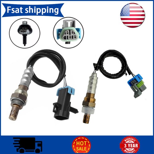 2PCS Up+Downstream Oxygen Sensor For 2009-2012 Chevy Malibu 2.4L & 15-17 Equinox