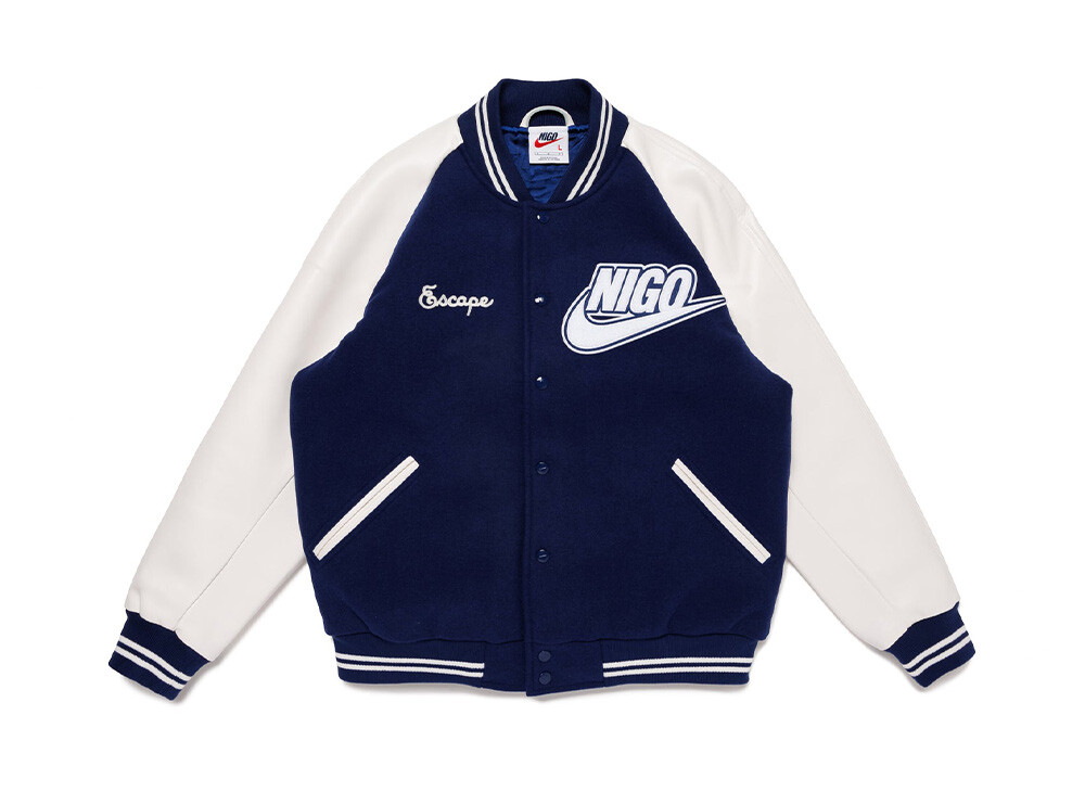 NIGO x Nike NRG Varsity Jacket HM-FW24-007 NIKE Unisex Made NIGO x Nike NRG Varsity Jacket HM-FW24-007 NIKE Unisex Made