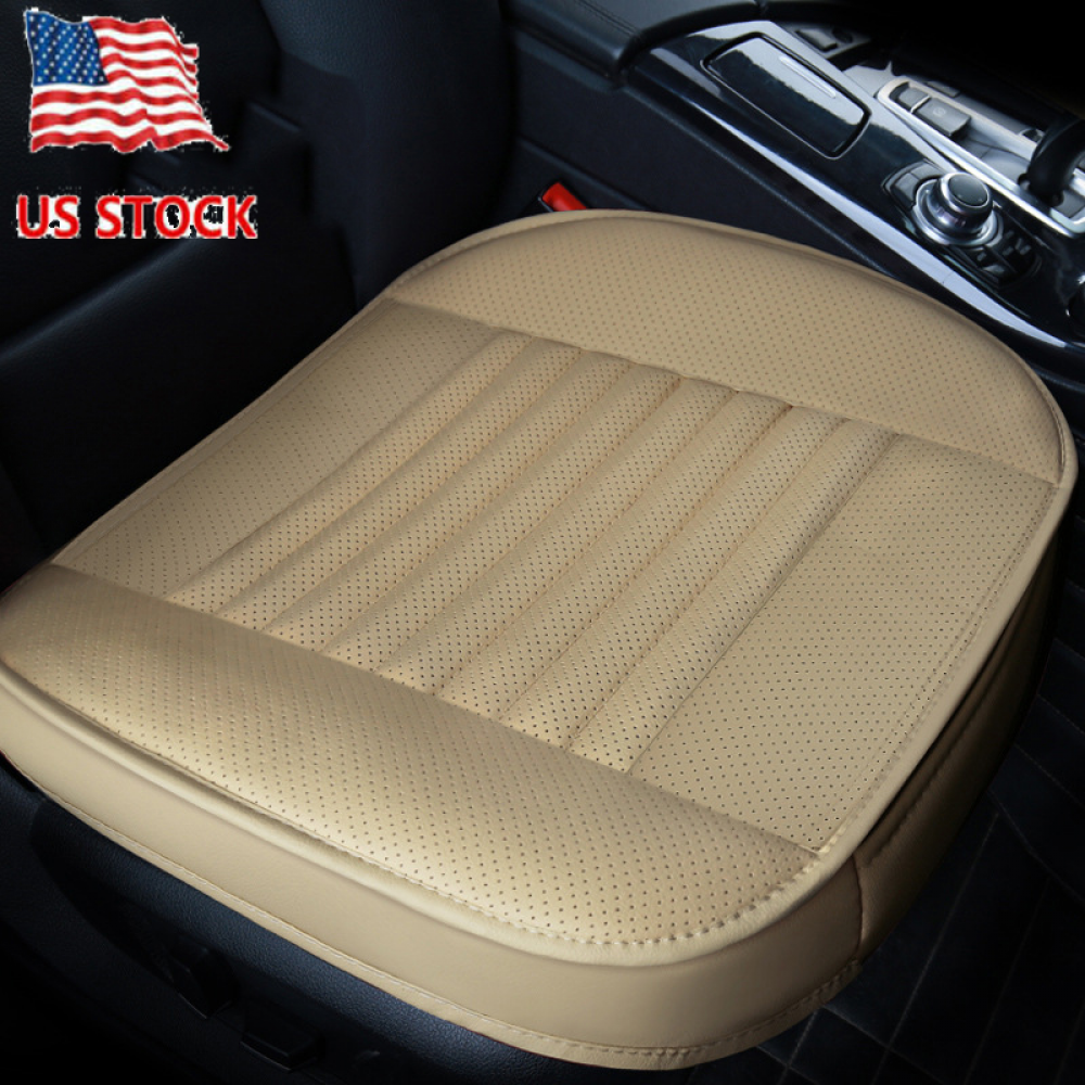 Car Front Full Surround Seat Cover Breathable PU Leather Pad Mat Chair Cushion