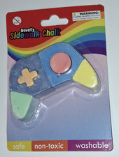 Novelty Sidewalk Chalk-Game Controller Shape-Safe.Non-Toxic.washable--/ A1-651
