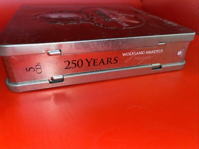 WOLFGANG AMADEUS MOZART • 250 Years Forever Mozart 5 CD Box