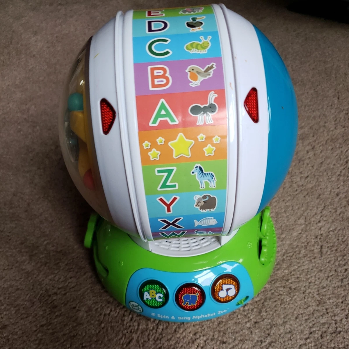 Spin & sing alphabet cheap zoo
