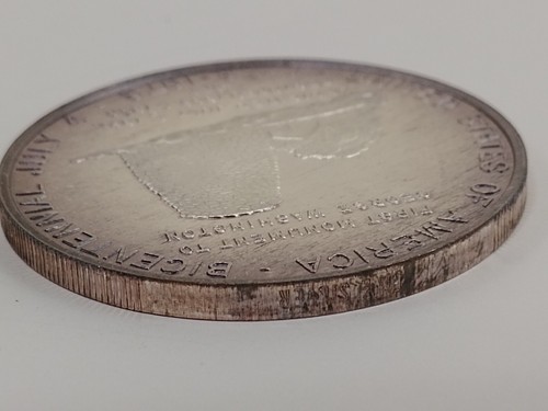 1976 Bicentennial Silver Medal Fort Frederick Washington County MD Monument Coin - Picture 12 of 23