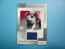 2000/01 UPPER DECK SP EXCLUSIVES TOOLS OF THE GAME CARD #SO SANDIS OZOLINSH NM