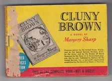 CLUNY BROWN Novel by Margery Sharp Armed Services Edition R-22