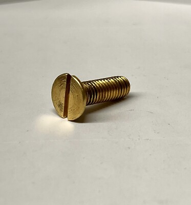 Hillman #8-32 X 3/4 Inch Flat-Head Machine Screws With Nuts - 10-Pack Zinc Plated Steel