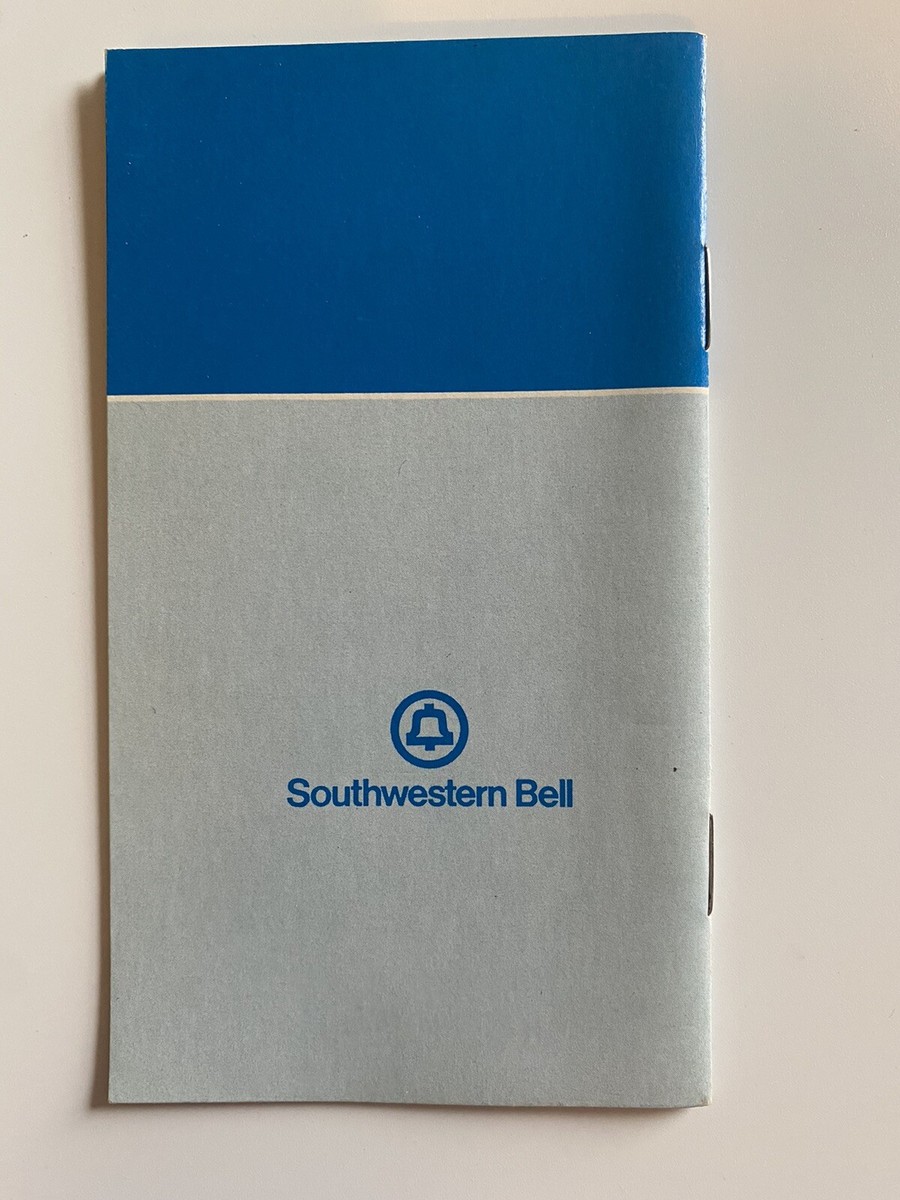 Vintage Southwestern Bell Personal Directory Address book (22B
