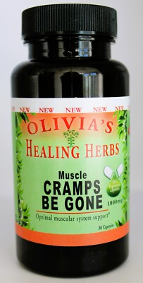 CRAMPS BE GONE (30ct) - Dr Sebi Herbal Formula for Muscle Cramps & Spasms