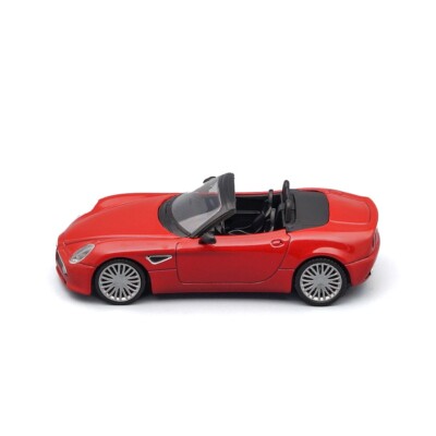 Alfa Romeo 8C Spider Red Car Diecast Model 1:43 SUP053R