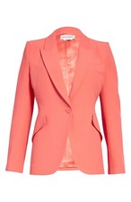 Alexander McQueen Coral Tailored Single-Breasted Blazer & Trousers 