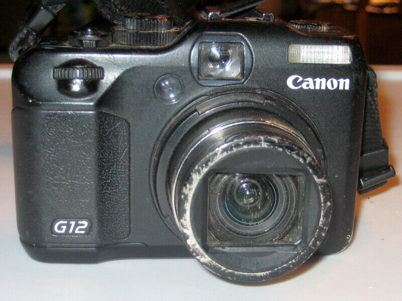 Canon PowerShot G12 10.0MP Digital Camera - Black for sale online 